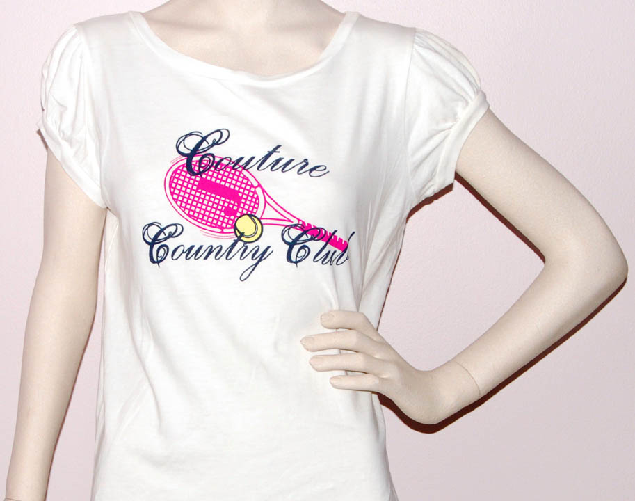 Juicy Couture Cap Sleeve Tee