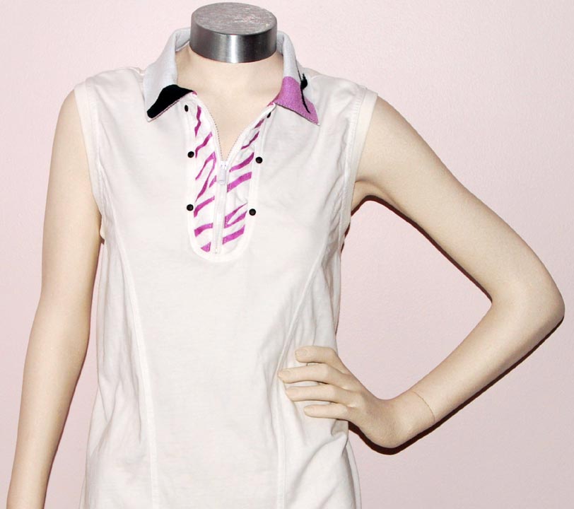 Jamie Sadock SLEEVELESS POLO