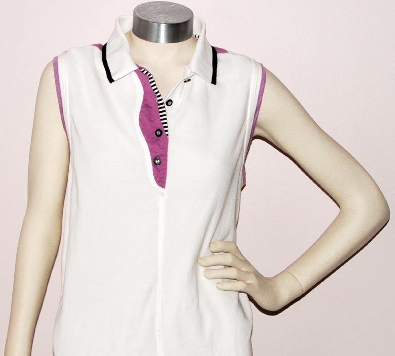 Jamie Sadock SLEEVELESS POLO