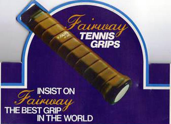 Fairway Leather Tennis Grips by E.B. Balmforth of England