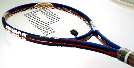 Wilson Pro stock XL Burn 95 head 11.1oz 4 1/4 grip 27.5 inches Tennis racquet 
